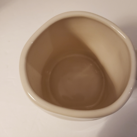 Last one Rae Dunn "Selfie" white coffee mug New - Picture 4 of 6